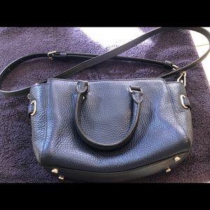 Dark blue Coach purse